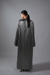 Monarch Abaya (Grey) - Nure Dubai