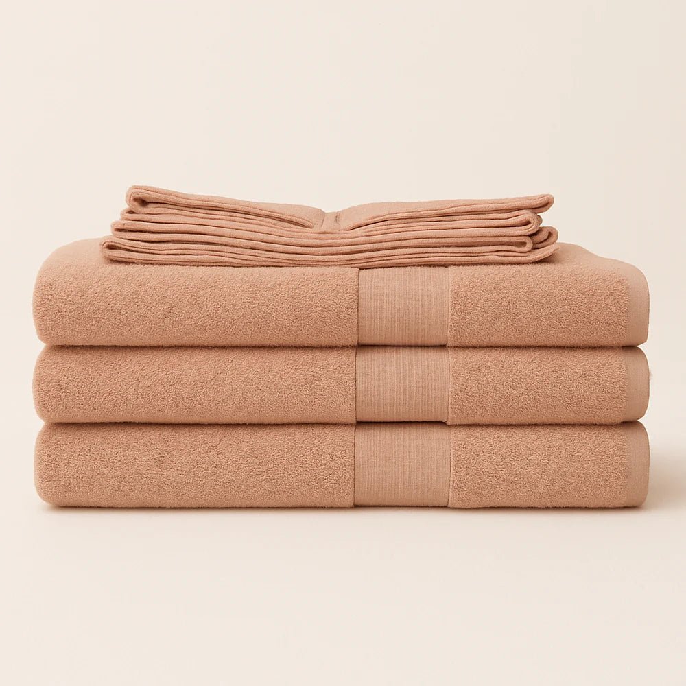 Premium Bath/Hand Towel - Set Of 4 - Nure Dubai