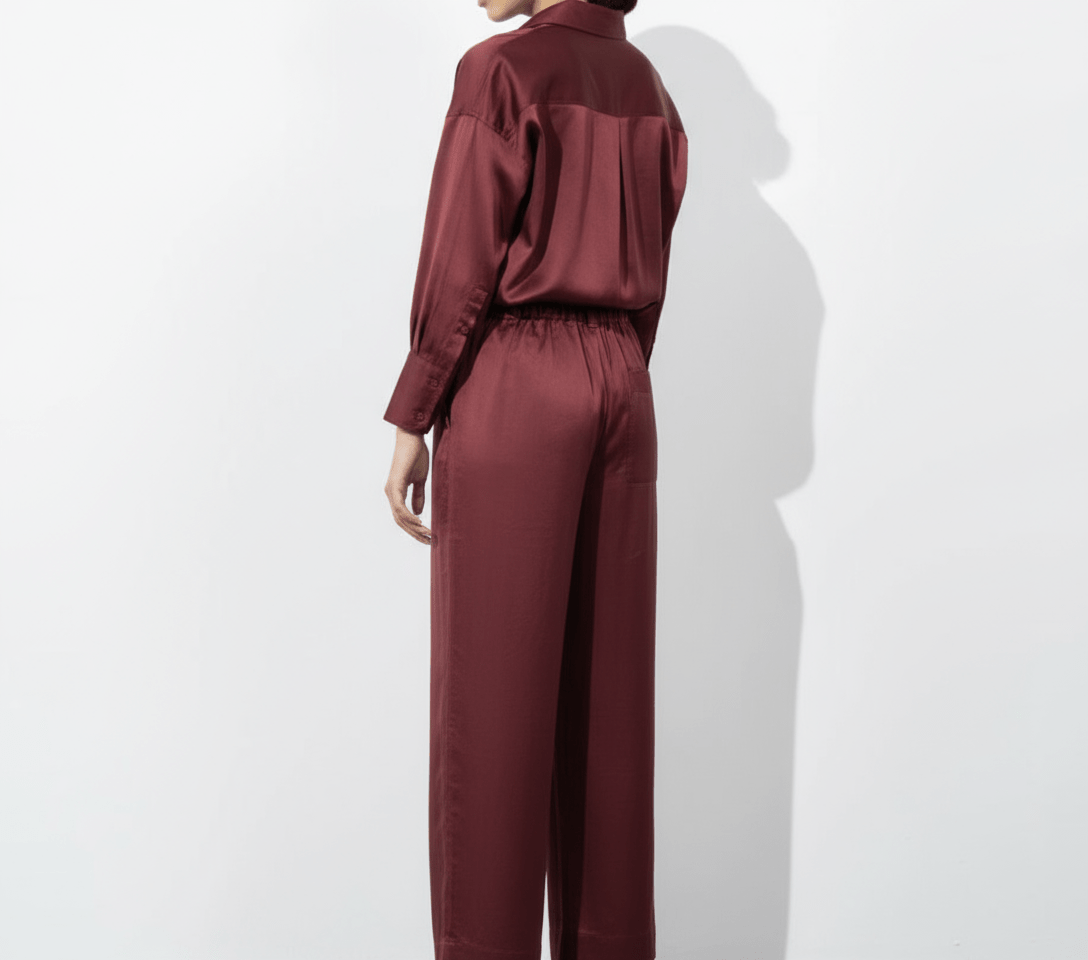 Solace Co - Ord (Burgundy) - Nure Dubai