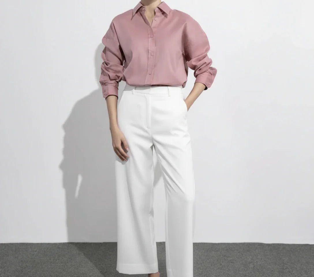 Solace Co - Ord (Pink & White) - Nure Dubai