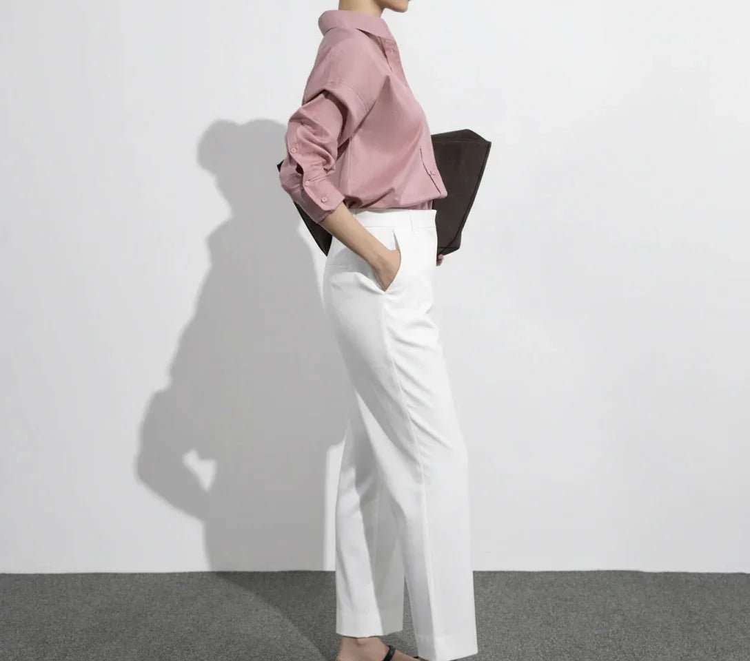 Solace Co - Ord (Pink & White) - Nure Dubai
