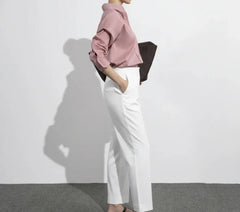 Solace Co - Ord (Pink & White) - Nure Dubai