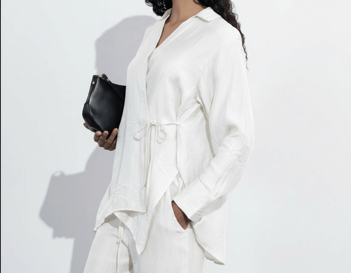 Solace Co - Ord (White) - Nure Dubai