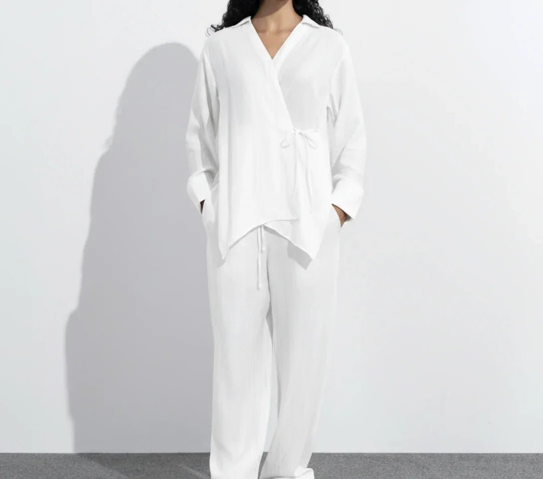 Solace Co - Ord (White) - Nure Dubai