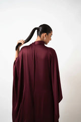 Zahra Noir (Burgundy) - Nure Dubai
