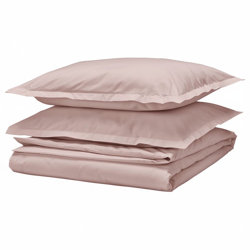 Cotton Duvet Cover (Pink) - Nure Dubai
