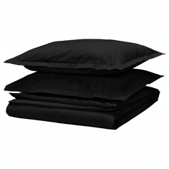 Cotton Duvet Set (Black) - Nure Dubai