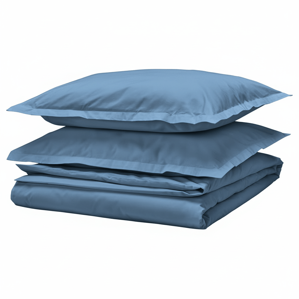 Cotton Duvet Set (Blue) - Nure Dubai