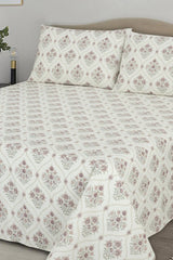 Floral Tri Bed Sheet Set - Nure Dubai
