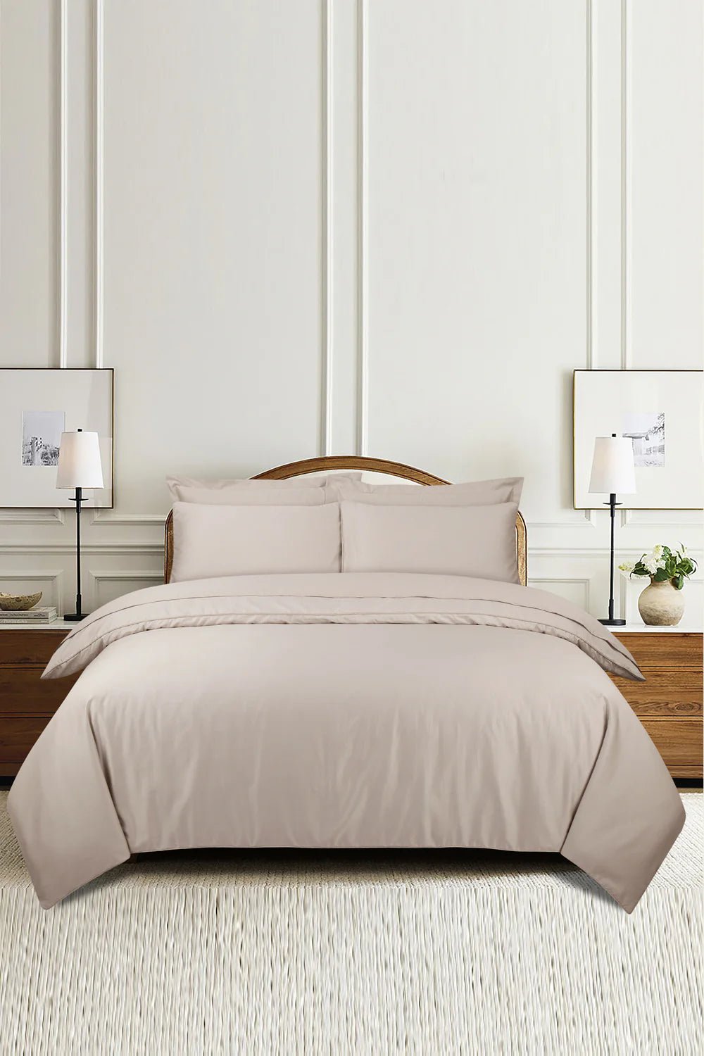 Lilac Ash TC - 600 Quilt Cover Set - Nure Dubai