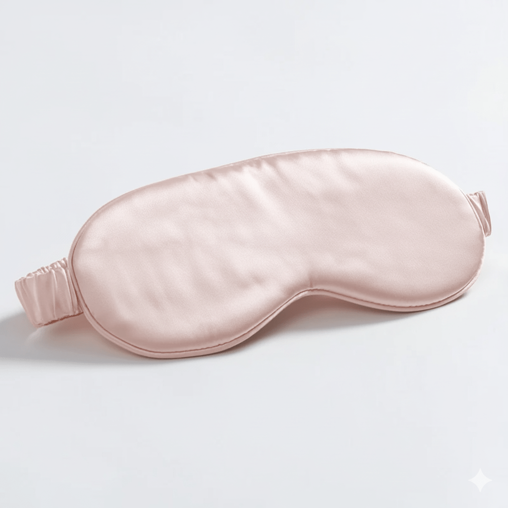 Silk Sleep Mask (Pink) - Nure Dubai